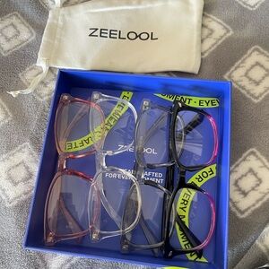 Zeelool BLUELIGHT Eyeglasses Set with Case